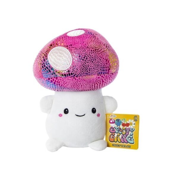 New! Mia the Disco Mushroom Groovy Gang Suffed Plush Adorbs! - Picture 4 of 5